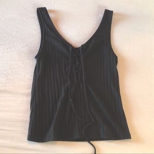 Urban Outfitters Lace Up Top